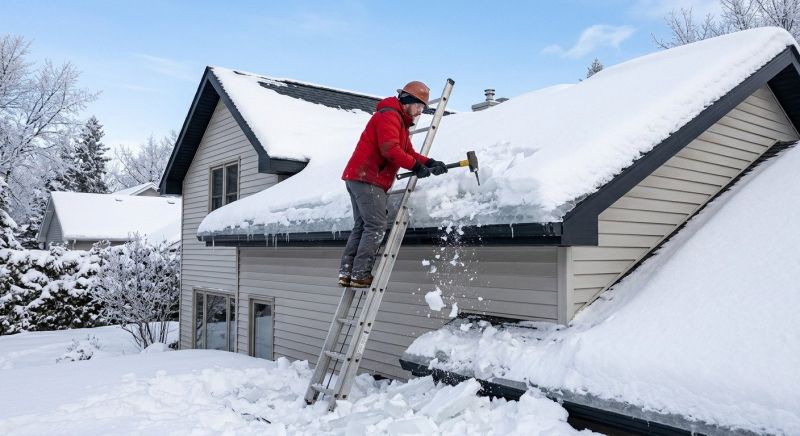 Ice Dam Removal in Renton, WA