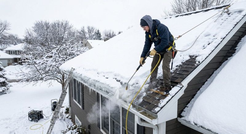 Ice Dam Removal in Gig Harbor, WA