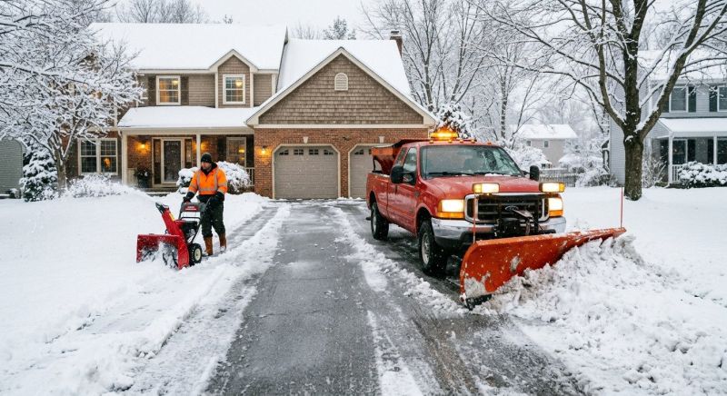 Residential Snow Plowing in Brooklyn, NY