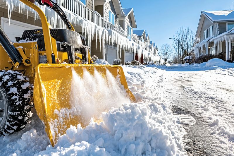 Residential Snow Plowing