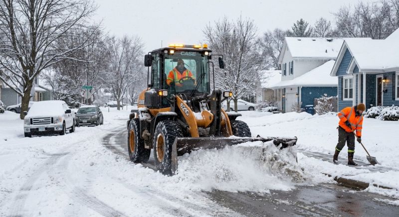 Road Snow Plowing in Long Island, NY